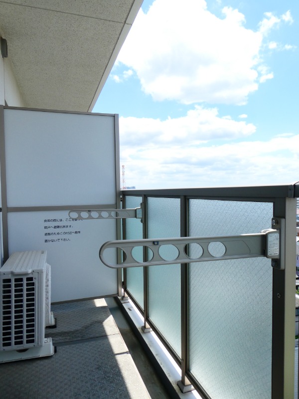 バルコニー　陽当たり良好なバルコニー♪