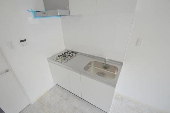 キッチン　ガスコンロ２口付き