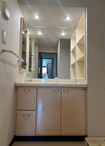 洗面設備　2025年10月撮影