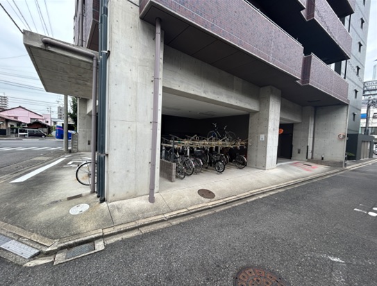 その他共有部分　駐輪場　2025年10月撮影