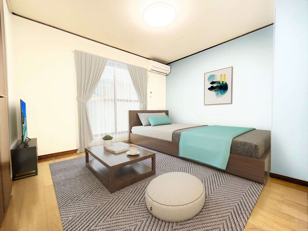 居室・リビング　家具配置のイメージです