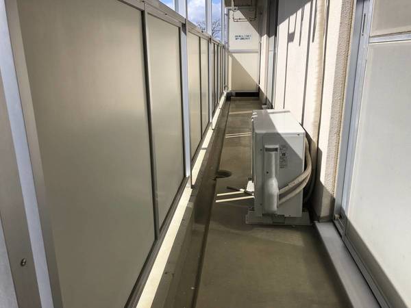 バルコニー　ビレッジハウスの同一物件・同一タイプの間取りの写真です