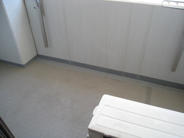 バルコニー　南向きのバルコニー