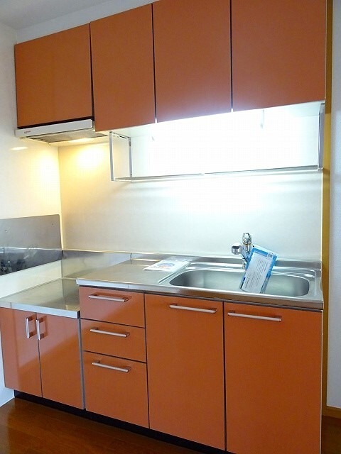 キッチン　お好きなガスコンロが設置できます。