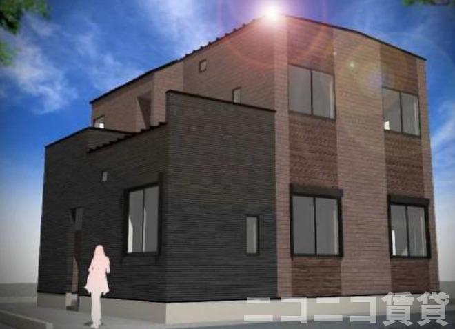 建物外観　建設中のため