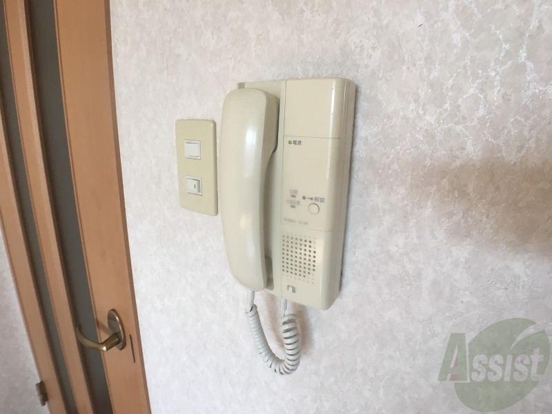 セキュリティ　インターホンは通話ができるので急な訪問があっても安心です