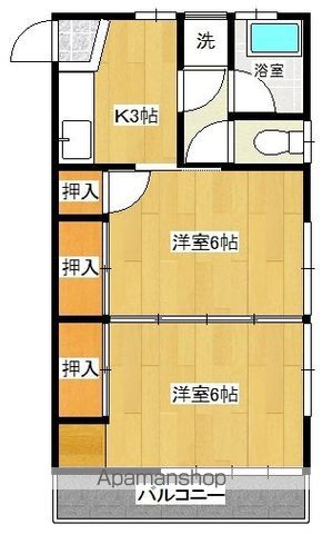 丸久第7・8コーポの間取り写真