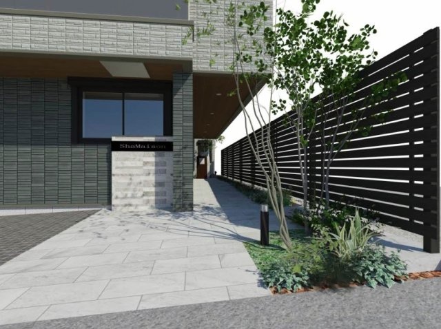 エントランス　完成パース