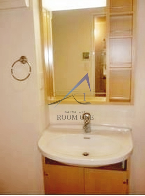 洗面設備　洗面台です。