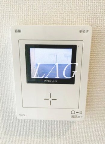 セキュリティ　モニター付きインターホンになります。