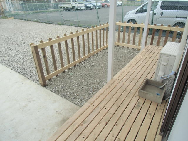 庭　お庭も活用できます