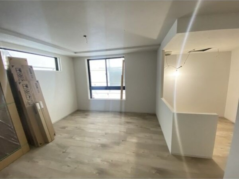 居室・リビング　建設中