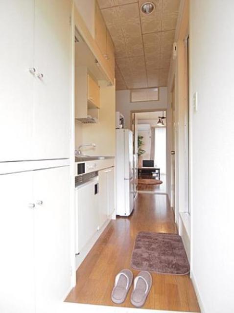 玄関　モデルルームです。