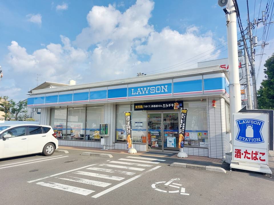 コンビニ　ローソン松山南土居店（コンビニ）まで836m