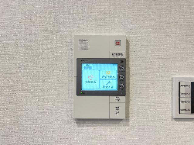 セキュリティ　モニター付インターホン