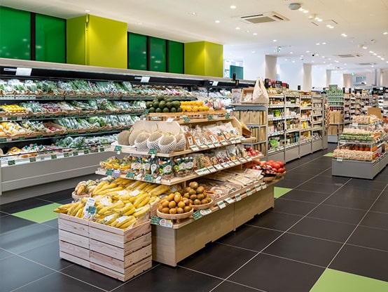 スーパー　ビオセボン恵比寿店（スーパー）まで160m