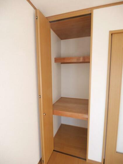 収納　奥行のある収納。