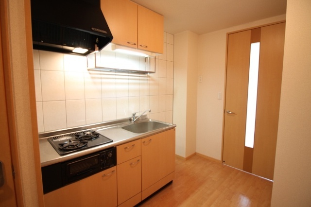 キッチン　ビルトインコンロ