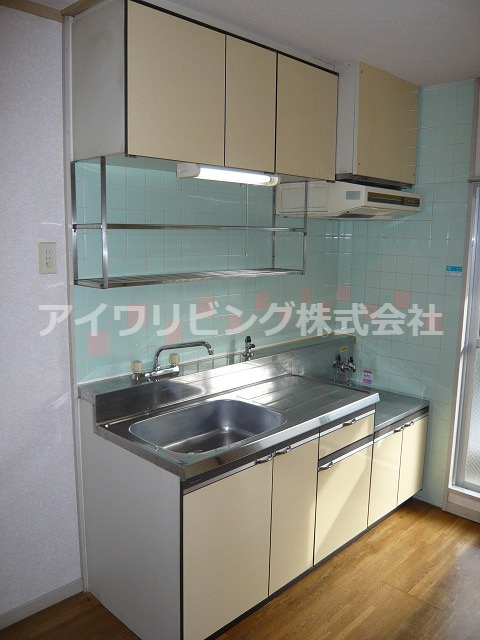 キッチン　２口コンロ設置可【イミグランドＶ】