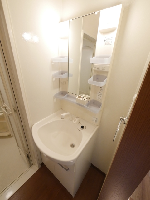 洗面設備　★人気の独立洗面台はシャワー付です★