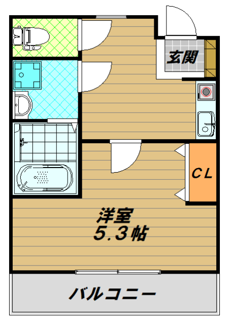 ときわ庄山ハイツの間取り写真