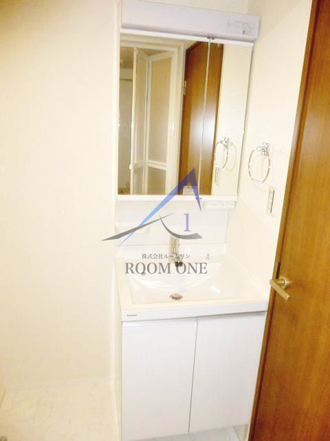 洗面設備　洗面台です。