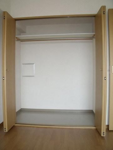 収納　大きなクローゼットです