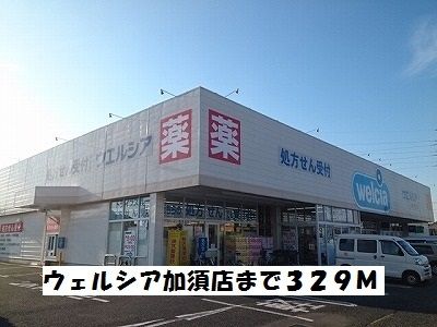 ドラックストア　ウェルシア加須店（ドラッグストア）まで329m