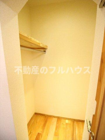 収納　鏡扉＆ウォークインクローゼット／写真は別室