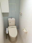 トイレ　ゆったりとした空間のトイレです