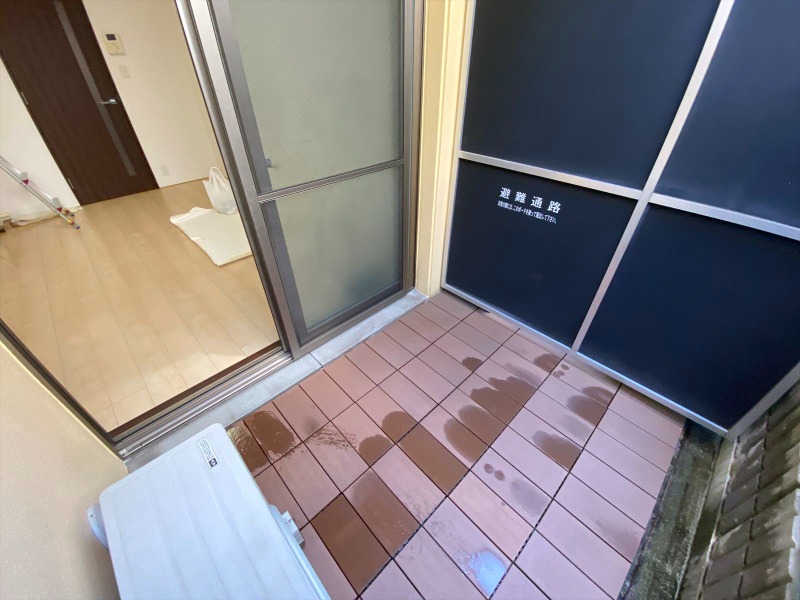 バルコニー　専用庭