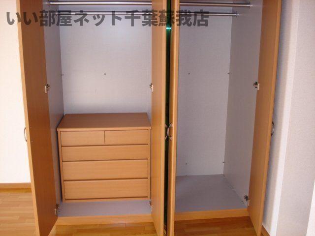 収納　収納のためのスペースです
