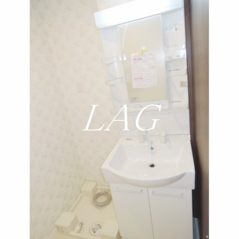 洗面設備　洗面台です。