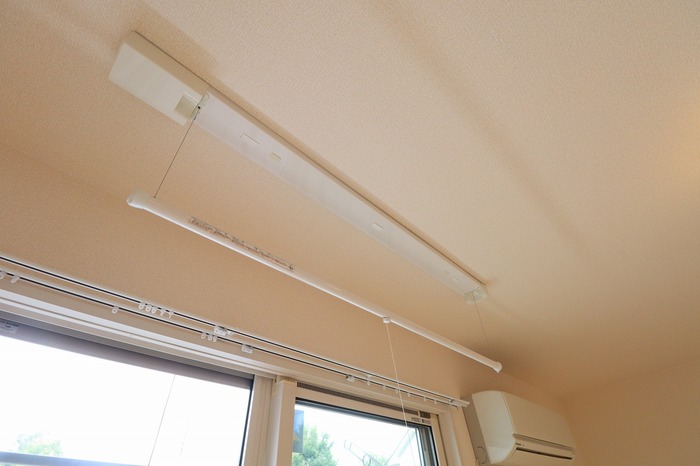 その他設備　室内物干し