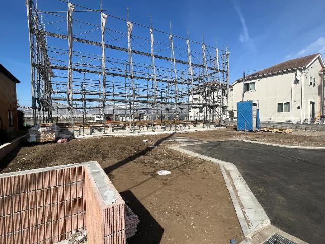 建物外観　建築現場