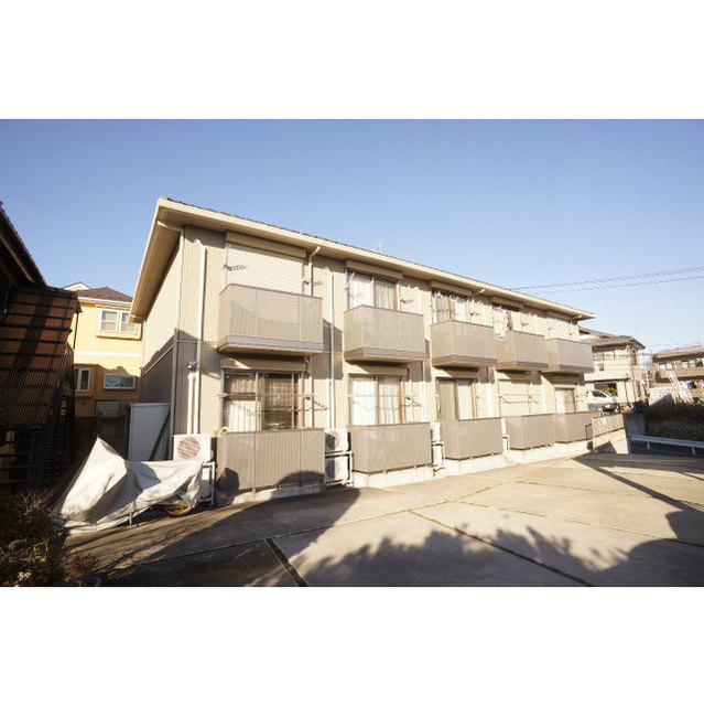 建物外観　陽の当たるバルコニーサイド！