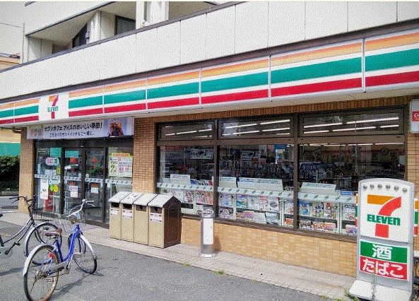 コンビニ　セブンイレブン大田区仲糀谷店（コンビニ）まで120m
