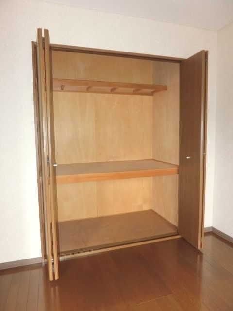 収納　広々とした収納スペース
