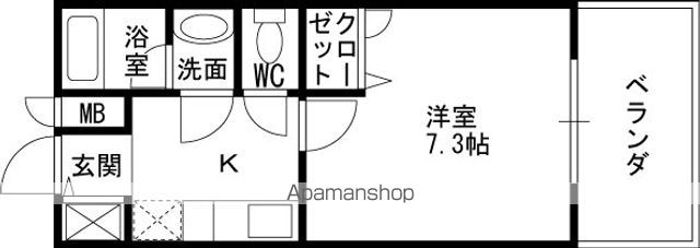 フジパレス深江の間取り写真