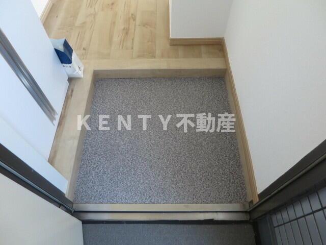 玄関　落ち着いた玄関です