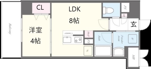 Sector Portの間取り写真