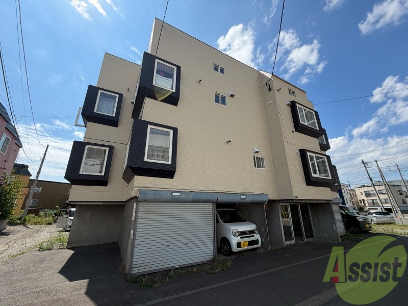 建物外観　札幌市西区琴似４条「ソニア琴似」