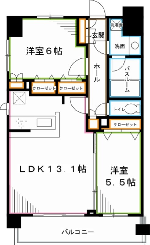 アイムシティ荻窪の間取り写真