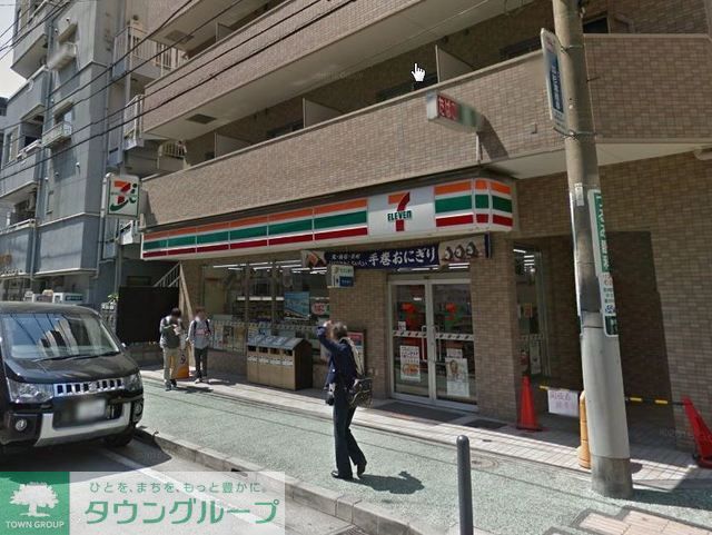 コンビニ　セブンイレブン横浜鶴見大学前店（コンビニ）まで500m