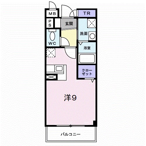 シャルム山本の間取り写真