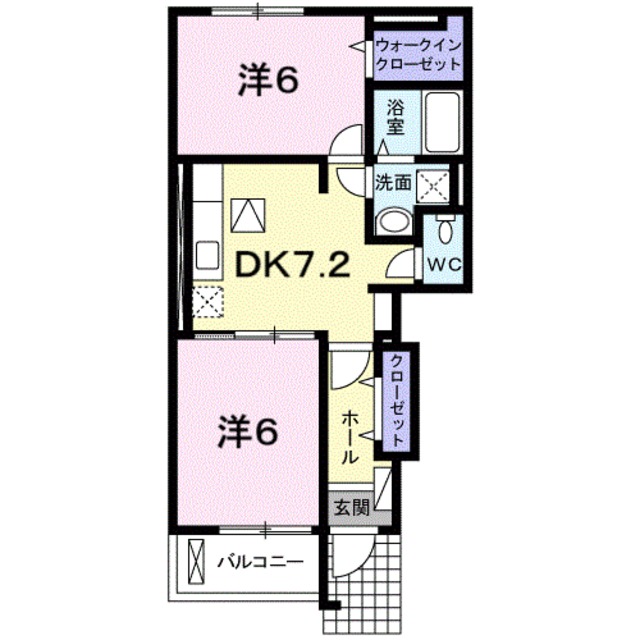 神戸電鉄三田線 田尾寺駅 徒歩21分 2階建 築15年の間取り写真