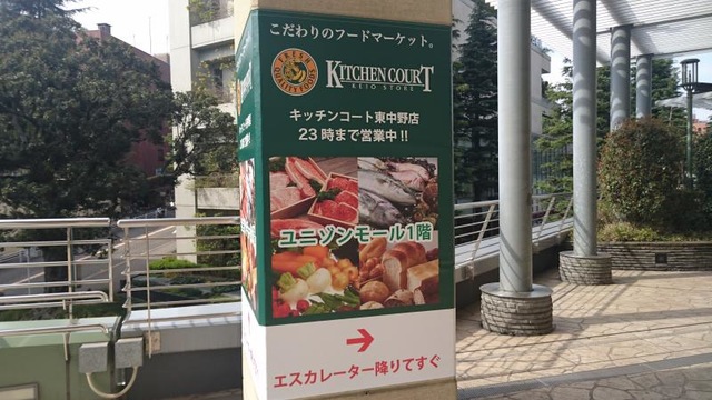 スーパー　キッチンコート東中野店（スーパー）まで269m
