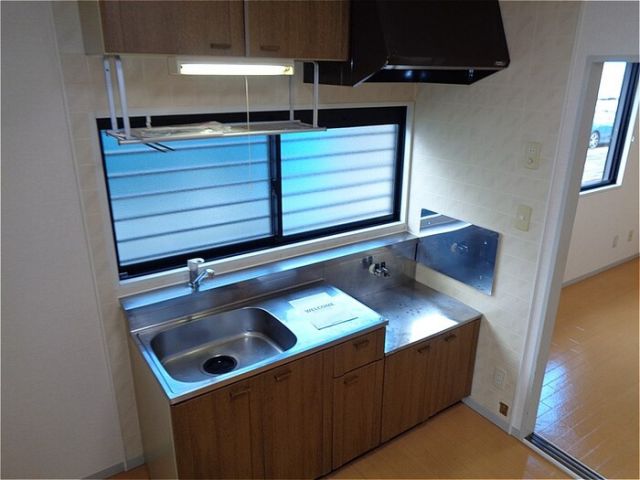 サンライズコーポ森 Aのキッチン写真