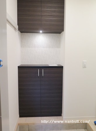 玄関　シューズボックス付き玄関