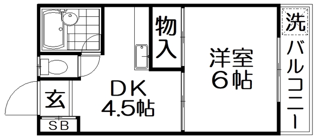 田代ハイツの間取り